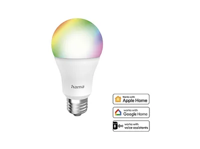 HAMA E27 Smarte WLAN LED Lampe RGBTW