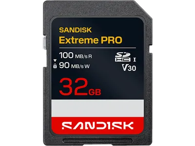 SANDISK EXTREME® PLUS SD UHS-I-KARTE, Speicherkarte, 32 GB, 100 MB/s