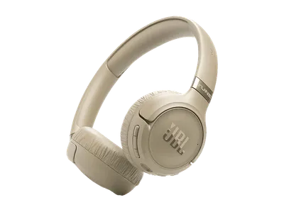JBL TUNE 680 NC, On-ear Kopfhörer Bluetooth Beige