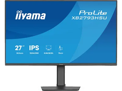 IIYAMA XB2793HSU-B1 27 Zoll Full-HD Business Monitor 1 ms Reaktionszeit 120 Hz