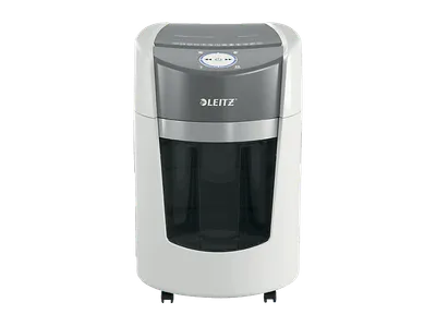LEITZ IQ OptiMax Small Office 350 Aktenvernichter, Weiß