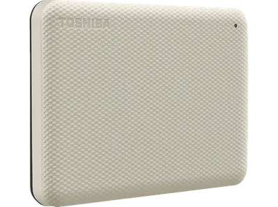TOSHIBA Canvio Advance Festplatte, 1 TB HDD, 2,5 Zoll, extern, Hellbeige