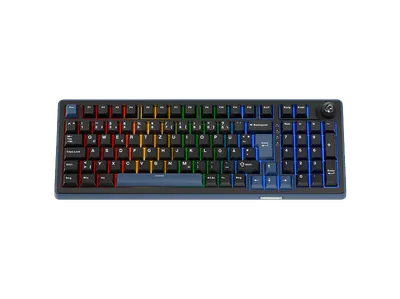 DUCKY OK-M-98, KTT Linear, DE Layout, Mechanische Tastatur, Kabelgebunden, Schwarz