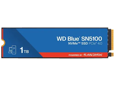 SANDISK WD Blue® SN5100 NVMe™ Festplatte, 1 TB SSD PCI Express, intern