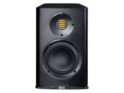 ELAC Carina BS 243.4 1 Paar HiFi Lautsprecher (Aluminium Konus, Schwarz
