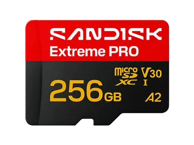 SANDISK Extreme PRO® microSD™ UHS-I-Karte, Micro-SD Speicherkarte, 256 GB, 250 MB/s