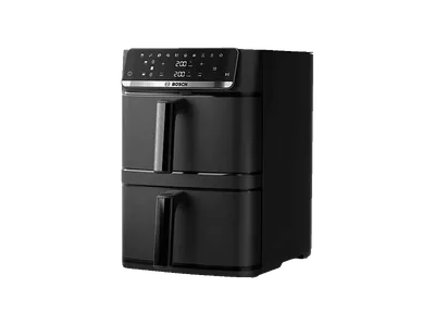 BOSCH MAFD661B4, Serie 6, Double Stack Air Fryer, Gesamtkapazität 12 Liter, Heißluftfritteuse