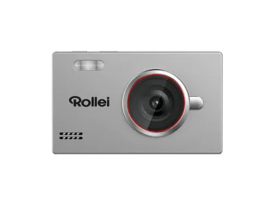 ROLLEI Compactline Slim Kompakte Digitalkamera Silver, Nein opt. Zoom, 2.4 Zoll IPS