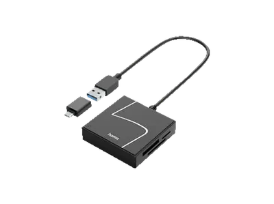 HAMA USB 3.2 SD/Micro SD/ CF Kartenleser