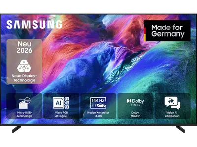 SAMSUNG GMR55R85H Vision AI R85H Micro RGB TV (Flat, 55 Zoll / 138 cm, UHD 4K, SMART TV)
