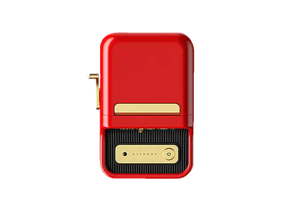 NIIMBOT B21 portabler Etikettendrucker Rot