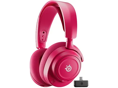 STEELSERIES Artics Nova 7P Gen 2 für Playstation, Magenta, Over-ear Gaming Headset Bluetooth Magenta