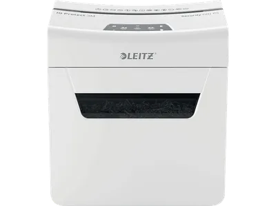 LEITZ IQ 3M Protect Premium Aktenvernichter, Weiß