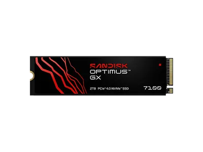 SANDISK Optimus™ GX 7100 NVMe™ Festplatte, 2 TB SSD PCI Express, intern