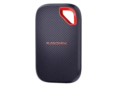SANDISK Extreme® Portable Festplatte, 4 TB SSD, extern, Schwarz