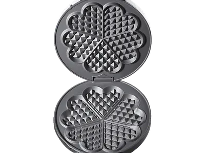CLOER 1620 Waffeleisen Schwarz