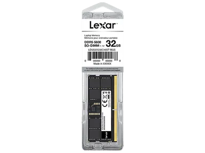 LEXAR DDR5 32GB SO-DIMM 5600MHZ CL46 1.1V Notebook Arbeitsspeicher