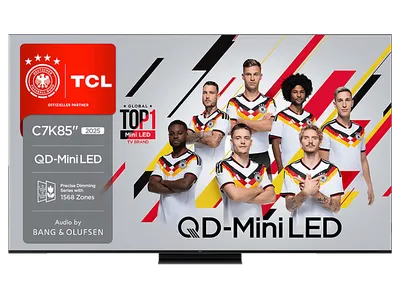 TCL 85C7K QD-Mini-LED Google TV (Flat, 85 Zoll / 216 cm, HDR 4K, SMART TV)