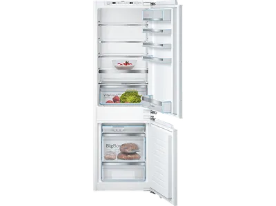 BOSCH KIS86AFE0 Serie 6 Kühlgefrierkombination (E, 272 l, 1772 mm hoch, Weiß)