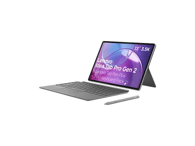 LENOVO Idea Tab Pro Gen 2 mit Tastatur und Stift, Tablet, 128 GB, 13 Zoll, Luna Grey