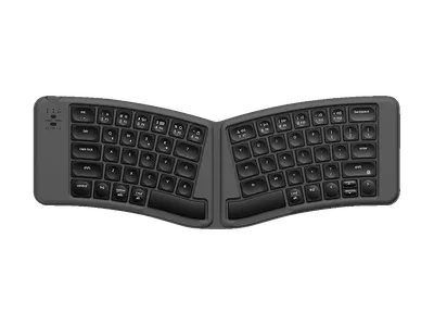KEYCHRON B11 Pro Ultra-Slim Faltbare Wireless, Tastatur, Keine, Space Grau