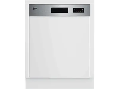 BEKO BDSN15430X Geschirrspüler (teilintegrierbar, 598 mm breit, 48 dB (A), D)