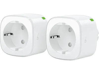 EVE 2er Pack Eve Energy (Matter) Smarte Steckdose, Weiß