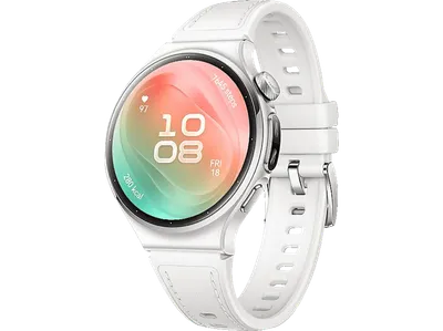 Huawei Watch 6 in Aluminium Weiß