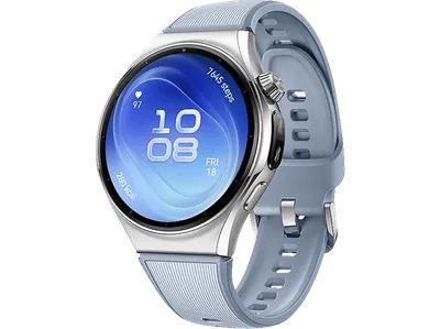 Huawei Watch 6 in Edelstahl Blau