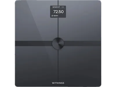 WITHINGS Body Smart Black, Körperanalysewaage