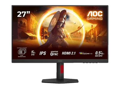 AOC U27G4R, 160 Hz UHD 4K, Dual Frame 27 Zoll QHD Gaming Monitor 1 ms Reaktionszeit 300
