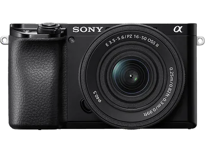SONY Sony Alpha 6100 E-Mount Kit Systemkamera mit Objektiv 16-50 mm, 7,6 cm Display Touchscreen, WLAN