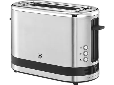 WMF 04.1410.0011 KÜCHENminis® Toaster Edelstahl matt (600 Watt, Schlitze: 1)