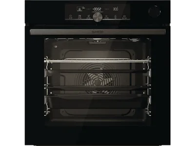 GORENJE BSA6747A04BGWI, Backofen (Einbaugerät, 77 l, 595 mm breit), Dampfgarfunktion