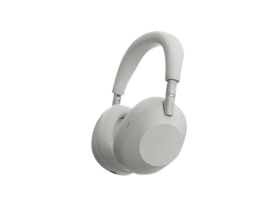 SONY WH-1000XM6 Premium Noise Cancelling, Over-ear Kopfhörer Bluetooth Silber