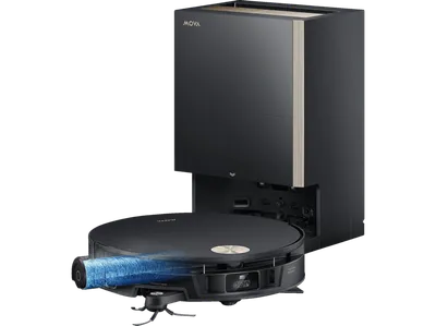 MOVA S70 ULTRA ROLLER BLACK mit Wischfunktion, Saugroboter