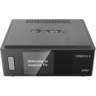 Xsarius AIMAX 2 OTT BT 4K UHD LCD AndroidTV 11 Player H.265 WLAN Bluetooth