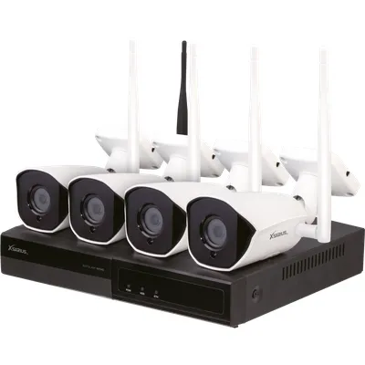 Xsarius WiFiCAM 4FHD - komplettes Sicherheitssystem mit 4 Full-HD Kameras und einem NVR