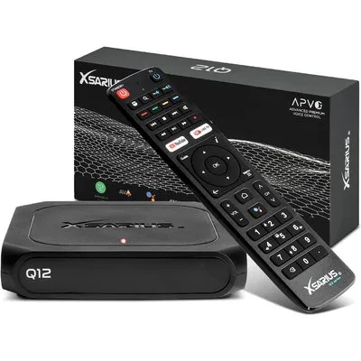 Xsarius Q12 Android 12 4K UHD IP-Receiver Dual-WiFi, HDMI, BT, USB 3.0