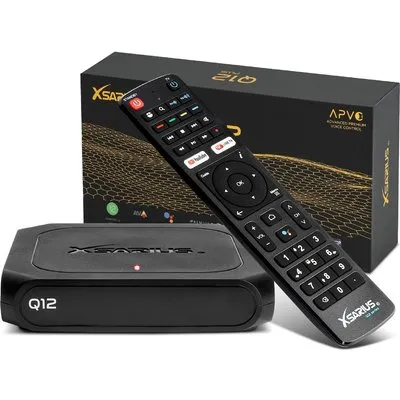 Xsarius Q12 plus Android 12 4K UHD IP-Receiver Dual-WiFi, HDMI, BT, USB 3.0