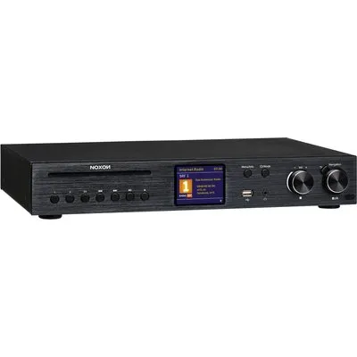 Noxon Hifi A580 CD Tuner - All-In-One HiFi System mit Verstärker, CD, DAB+/UKW & Internet-Radio