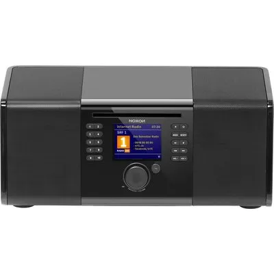 Noxon iRadio 600 CD Schwarz Hochglanz - 2.1 Premium Soundsystem, Internetradio, DAB+, UKW, CD