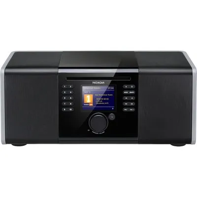Noxon iRadio 600 CD Anthrazit - Schwarz Hochglanz - 2.1 Premium Soundsystem, Inetradio, DAB+, UKW