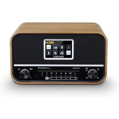 Albrecht DR 870 CD Seniorenradio, DAB+/ UKW/ CD/ USB Tischradio DAB+, UKW DAB+, UKW, Bluetooth®