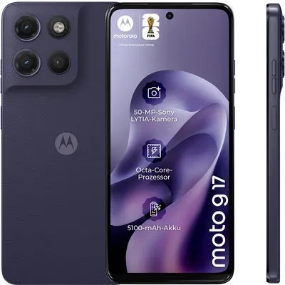 moto g17 PANTONE evening blue, 128 GB Speicher, 4 GB RAM, 50 MP Kamera, 6,72 Zoll Display, 56,97 Std. Akku, LTE, Android