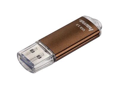 HAMA Laeta USB-Stick, 32 GB, 40 MB/s, Braun