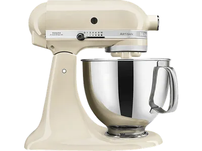 KITCHENAID 5KSM175PSEAC Artisan Küchenmaschine Almond Creme (Rührschüsselkapazität: 4,8 l, 300 Watt)