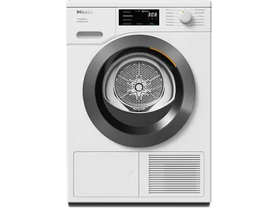 MIELE TEC645WP Speed&8kg Wärmepumpentrockner T1 Chrome Edition (8 kg, Lotosweiß)