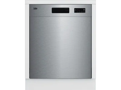 BEKO BDUN15430X Geschirrspüler (unterbaufähig, 598 mm breit, 48 dB (A), D)