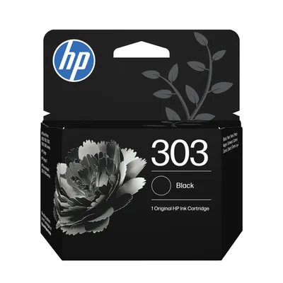 HP 303 (T6N02AE) Original Druckerpatrone Schwarz Kompatibilität: HP ENVY Inspire, Photo, Tango Serie